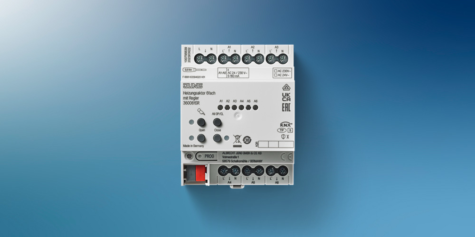 KNX Heizungsaktor 6-fach bei Michael Garbers Elektroanlagen GmbH in Hamburg