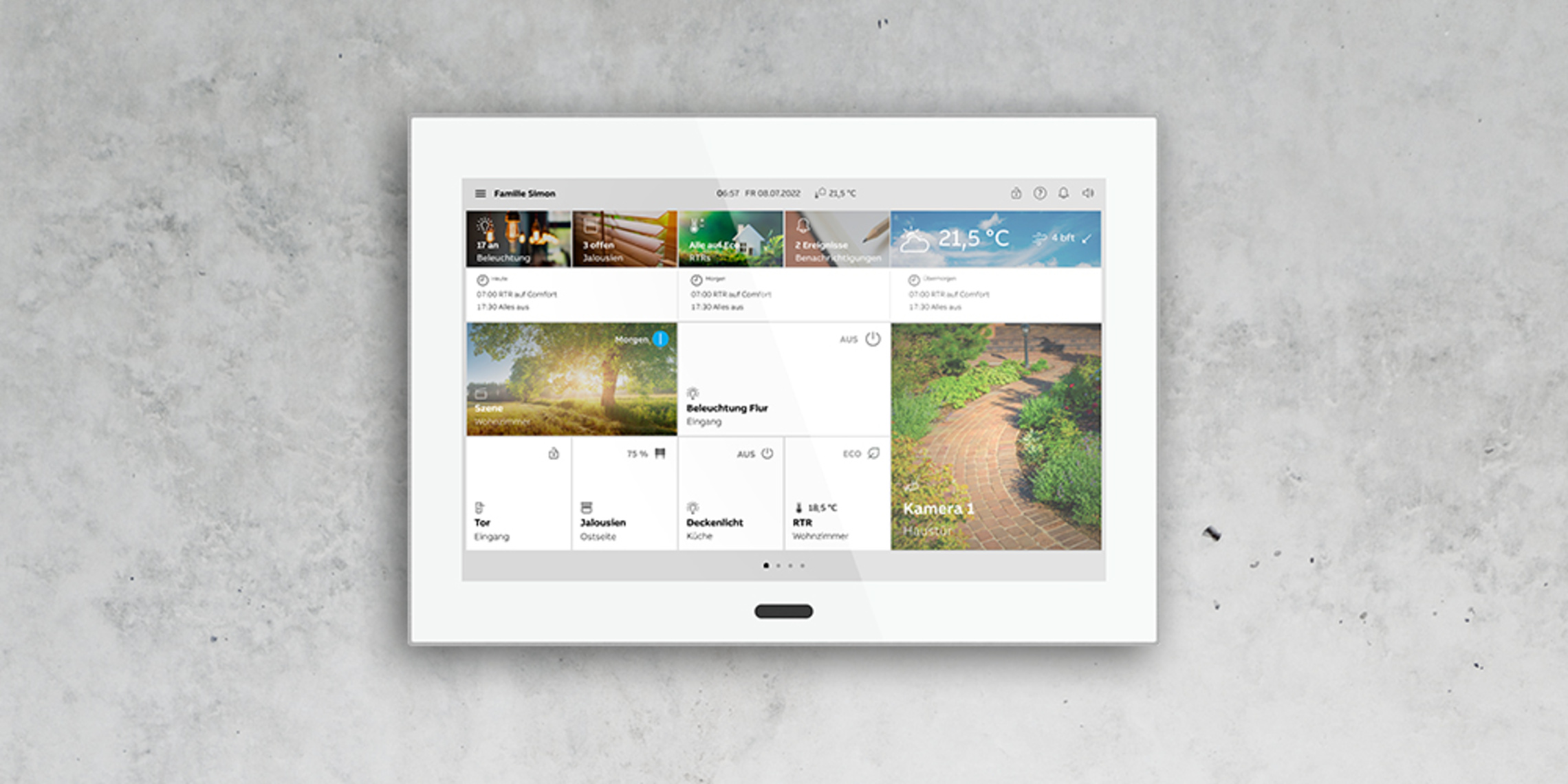 Busch-SmartTouch 10“ bei Michael Garbers Elektroanlagen GmbH in Hamburg